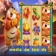 media de tiro de meta por jogo